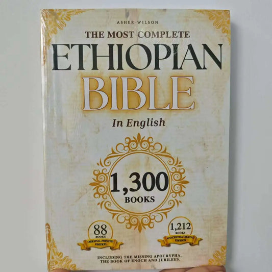 THE COMPLETE ETHIOPIAN BIBLE in English 88 Scriptures: including Missing Apocrypha of Enoch Jubilees(Divided into two volumes)