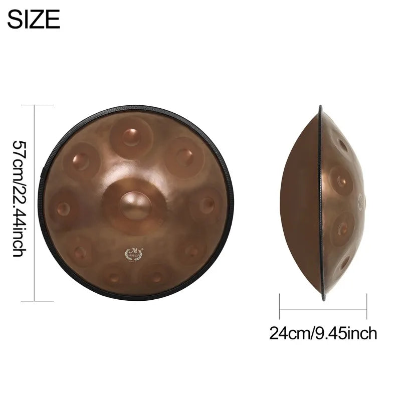 D Minor 22" Inch 10 Tone Professional Handpan
