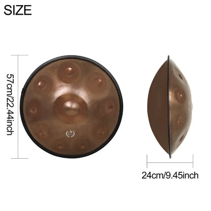 D Minor 22" Inch 10 Tone Professional Handpan