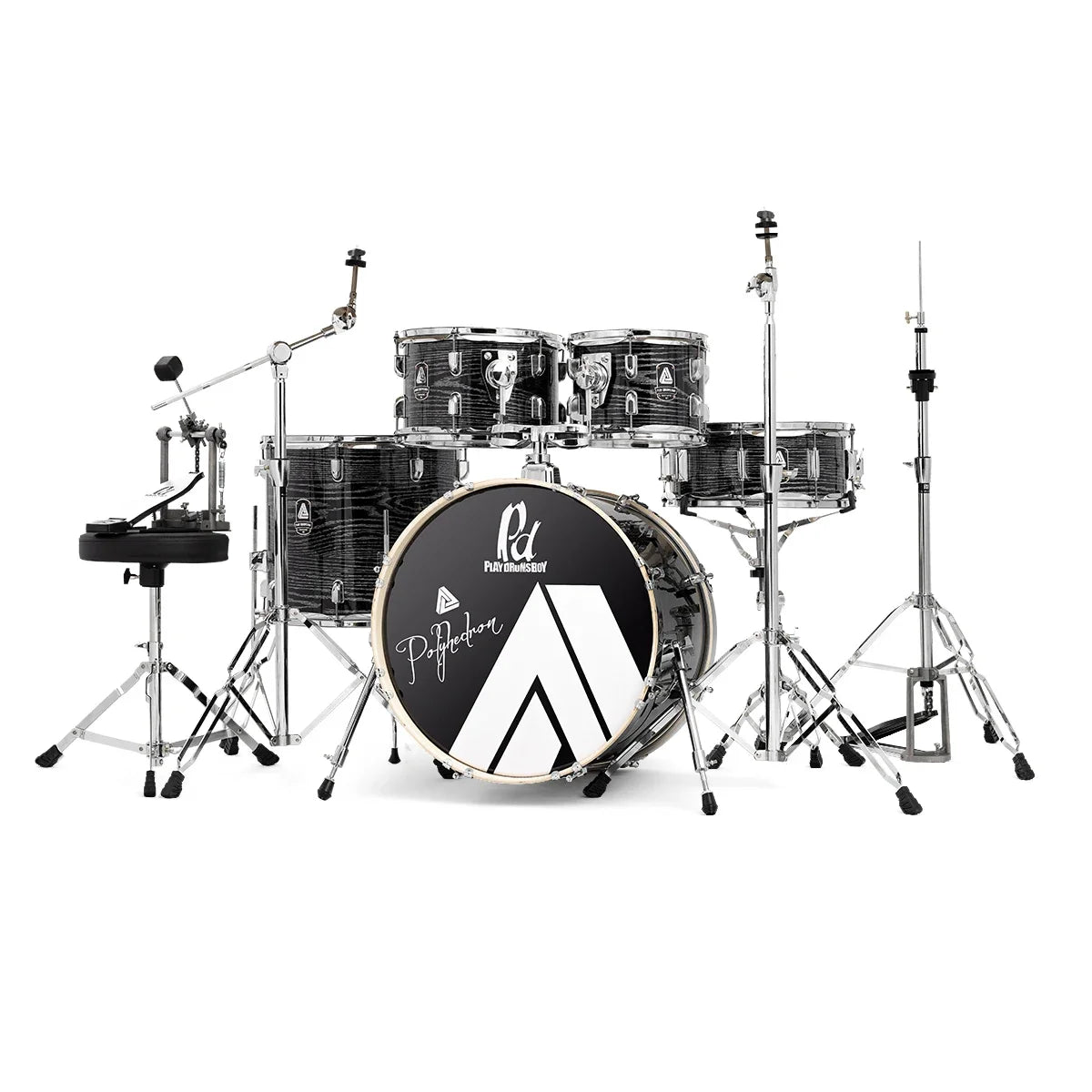 PD Professional Acoustic Drums Set