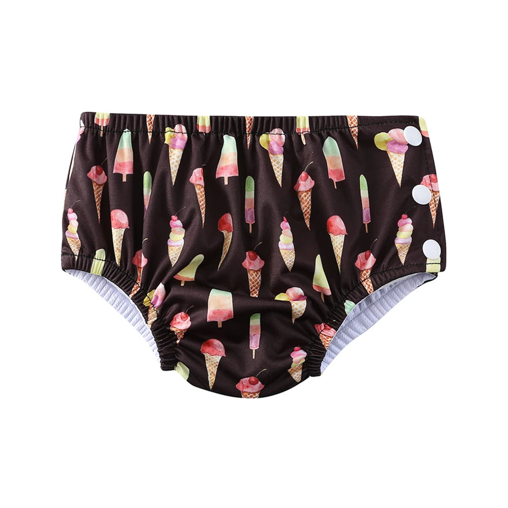 1PC Waterproof Cloth Diapers Swimwear for Baby 0--3 Years
