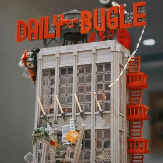 Newspaper Office Building Building Blocks