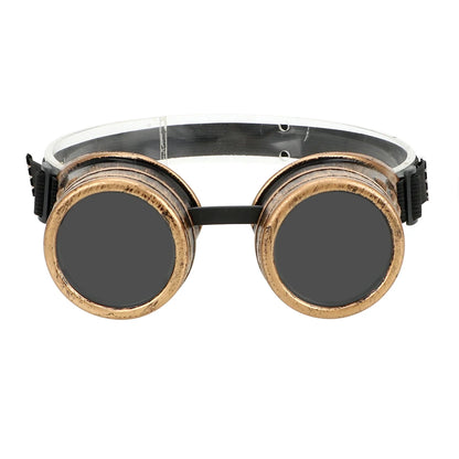 Retro Adjustable Windproof Steampunk Glasses