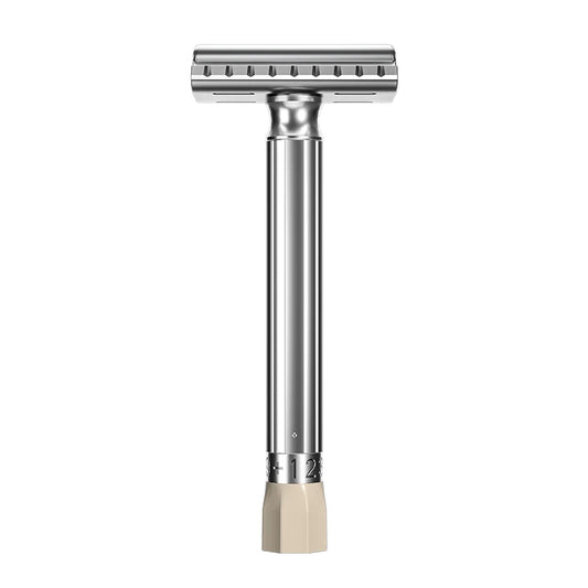 Men's Classic Metal Double-Edge Razor (without Blades)