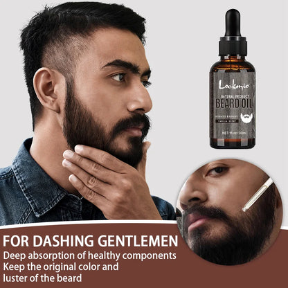 4pcs Scented Beard Oil Set - 30ml