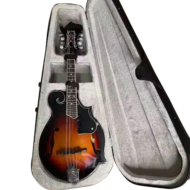 High Quality Acoustic Oud Musical Instrument F Style  8 String Mandolin for Beginner Professional Player