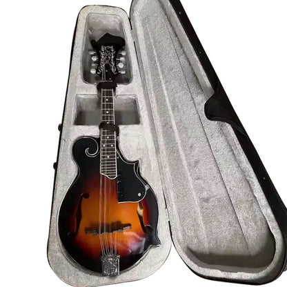 High Quality Acoustic Oud Musical Instrument F Style  8 String Mandolin for Beginner Professional Player