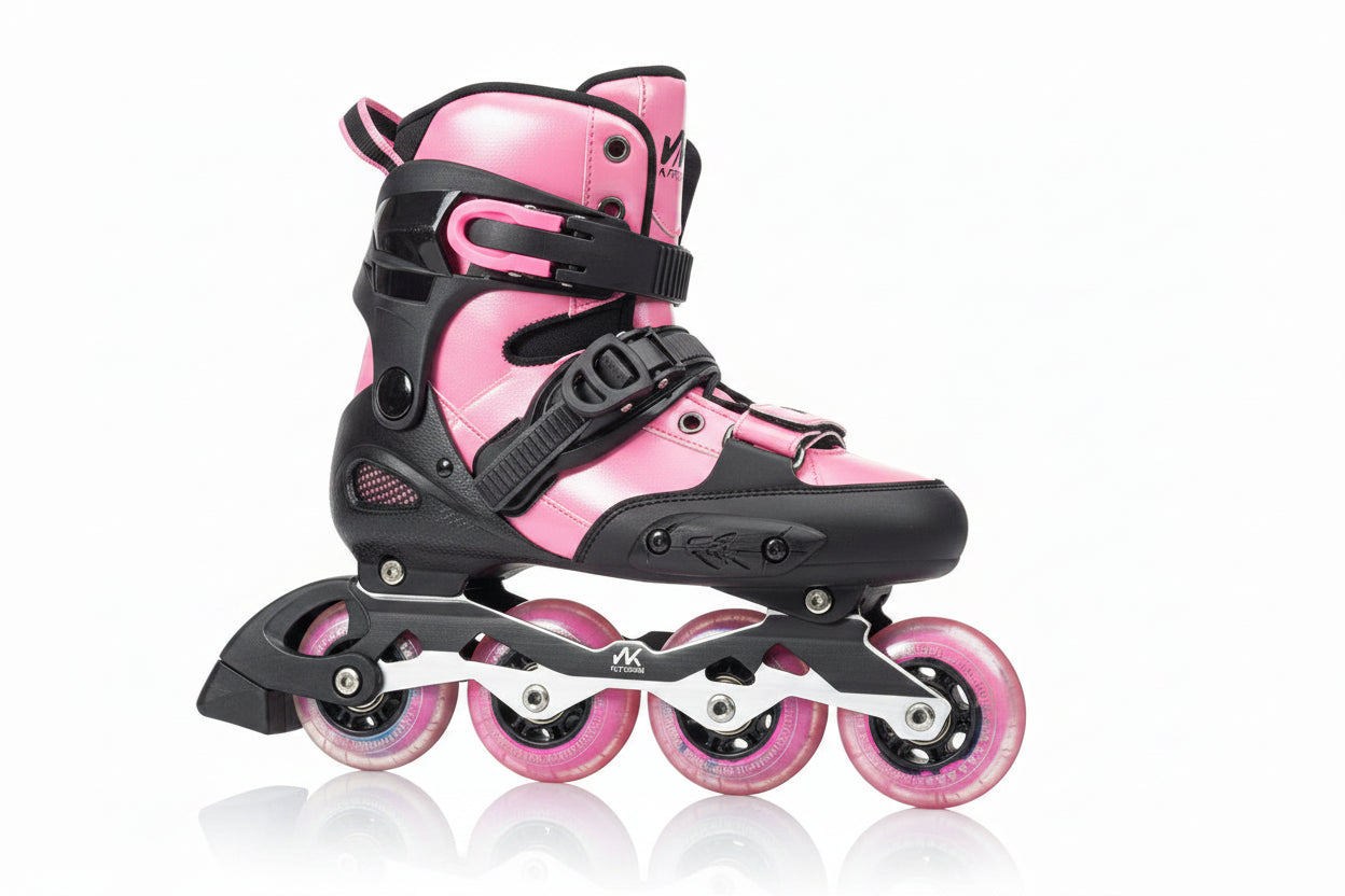 WINTASK Kids Carbon Fiber Inline Skates – Junior FSK Roller Blades for Boys & Girls Freestyle & Slalom Skating