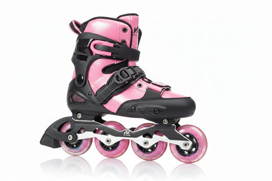 WINTASK Kids Carbon Fiber Inline Skates – Junior FSK Roller Blades for Boys & Girls Freestyle & Slalom Skating