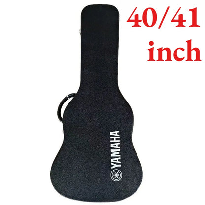 42 Inch Leather Guitar Case Fleece-lined‌ Waterproof Shockproof Portable Stable Durable Guitar Box Musical Instrument Accessory