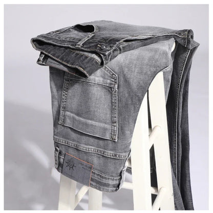 Men's Cotton Stretch Casual Denim Jeans