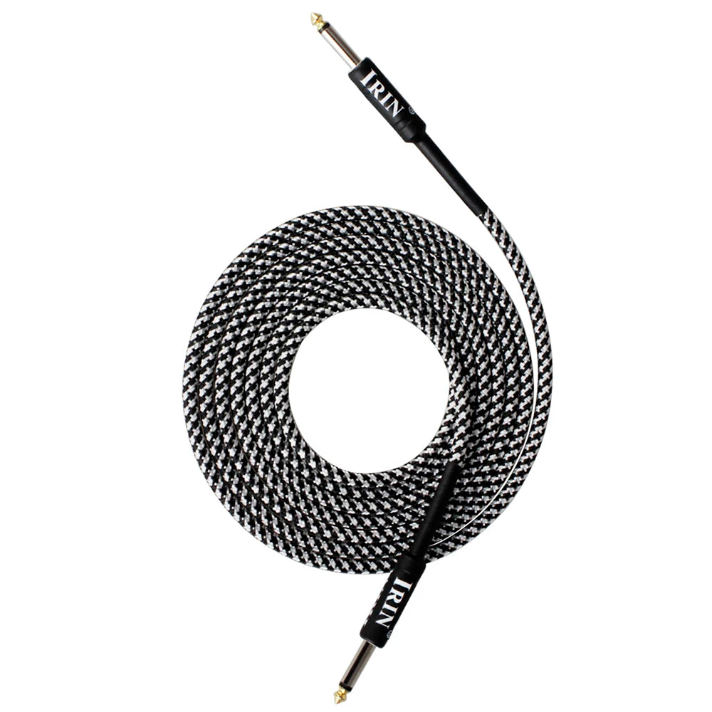SHUFFLE Shielded Noise Reduction Braided  3/6/10M Guitar Cable Wire - Bass