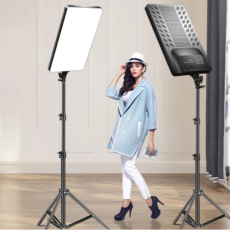 LED 2700K-7500K Panel Studio Light | Lighting For Youtube/Video Recording/Photography