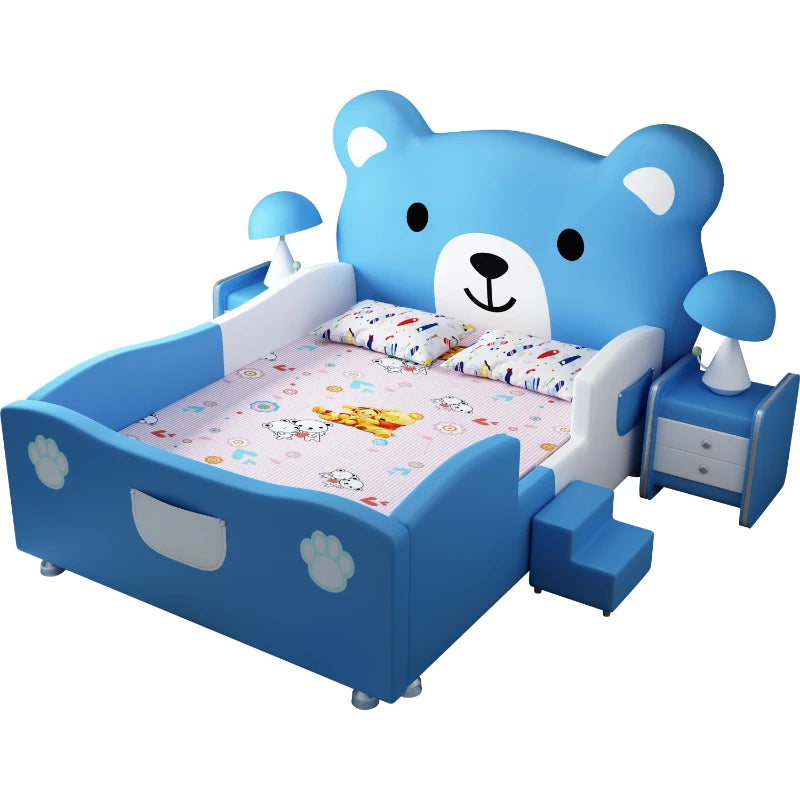 Creative Cartoon Bear Children's Bed