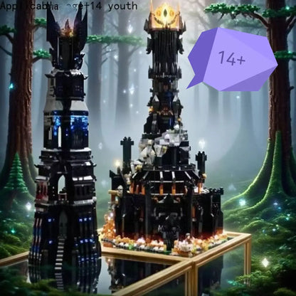 Black Tower Dark Model Building Blocks Kit