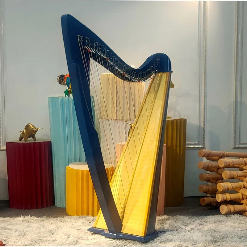 Professional Arpa 38-String Lever Irish Harp for Beginners