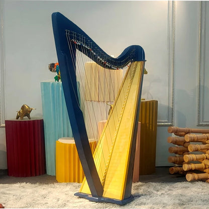 Professional Arpa 38-String Lever Irish Harp for Beginners