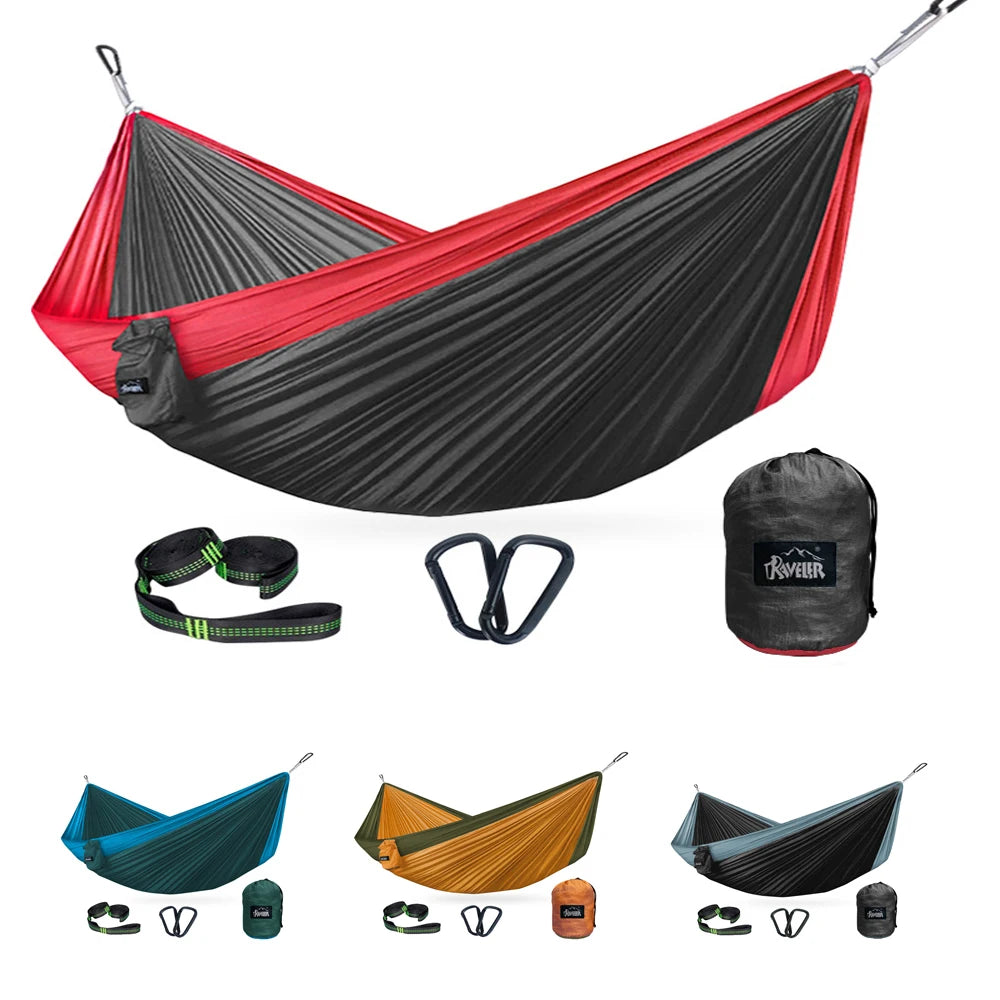Portable Camping Parachute Cloth Hammocks - 300x200cm
