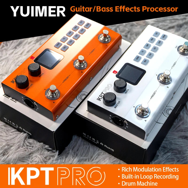 KPT PRO Multi-Effects Pedal Upgraded Version from YUIMER