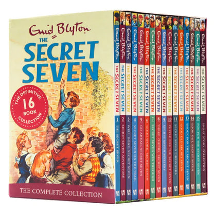 The Secret Seven Collection | Adventure Detective Fiction Novels -  16 Books (Enid Blyton Children's Literature)