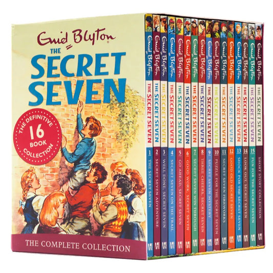 The Secret Seven Collection | Adventure Detective Fiction Novels -  16 Books (Enid Blyton Children's Literature)