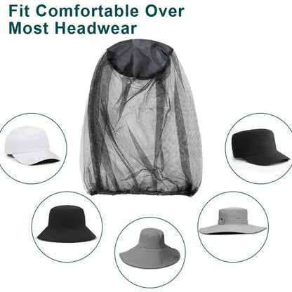 Face Mesh Mosquito Hat Cover