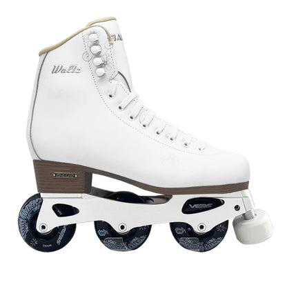 Professional Unisex 3 wheels Inline Figure Skates