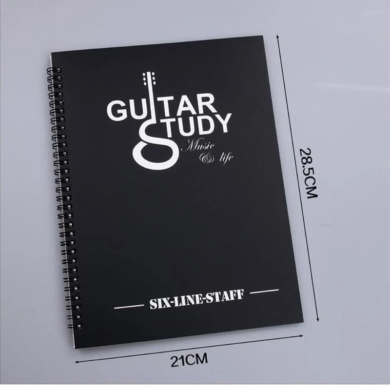 Blank Six-Line Music Notebook