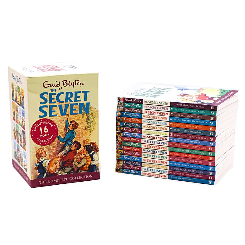 The Secret Seven Collection | Adventure Detective Fiction Novels -  16 Books (Enid Blyton Children's Literature)
