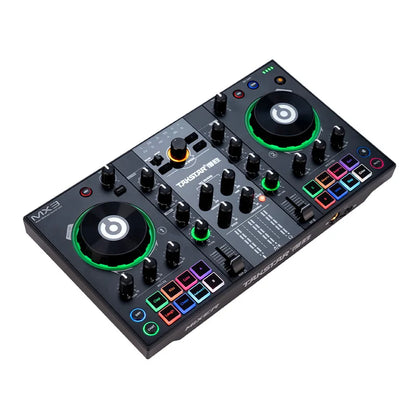 TAKSTAR MX3 Audio Mixer | Webcast Sound Card Mixing Console Podcast Studio for Recording,Live Streaming,Youtube,Guitar,PC