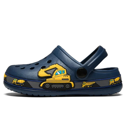 Kids Cartoon Breathable Slippers