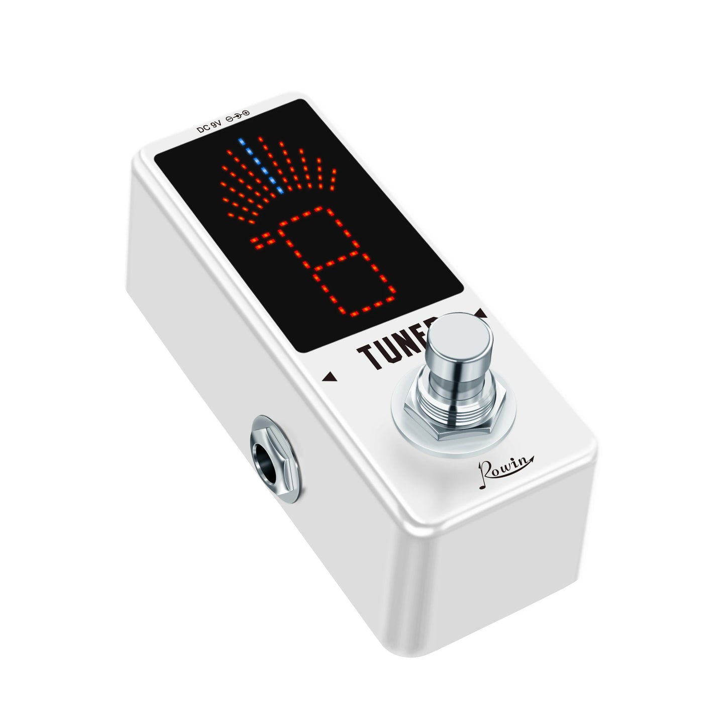 Rowin LT-910 LED Display Mini Chromatic Pedal Effect Guitar Tuner