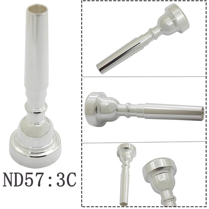 SLADE Brass Instrument Trumpet Mouthpiece Multiple Choice Options Available for Trumpet/Youth Trumpet/Horn/Cornet/Trombone