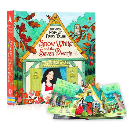 Kids 3D Pop Up Flap Picture Montessori Reading Book -  Enlighten Learning