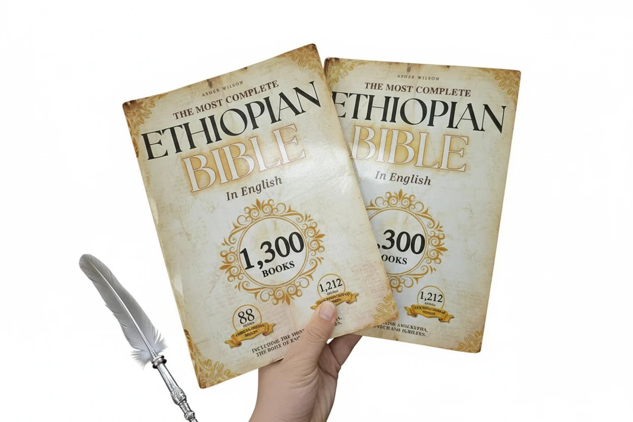 (Two-Pack) THE COMPLETE ETHIOPIAN BIBLE in English 88 Scriptures: Including Missing Apocrypha, Book Of Enoch, Jubilees.