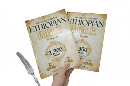 (Two-Pack) THE COMPLETE ETHIOPIAN BIBLE in English 88 Scriptures: Including Missing Apocrypha, Book Of Enoch, Jubilees.