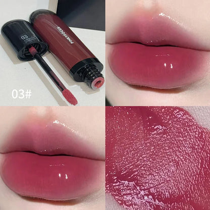 Light Moisturizing Lip Glaze Mirror Non-stick Lipstick