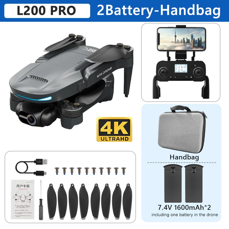 L200 PRO MAX 4K Profesional Drone