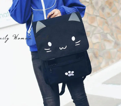 Large Capacity Cat Book Bag
