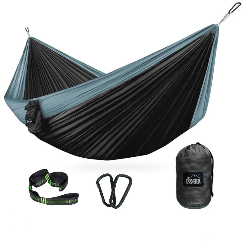 Portable Camping Parachute Cloth Hammocks - 300x200cm