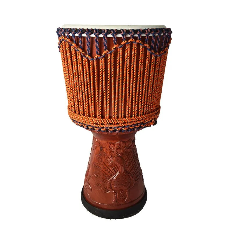 Professional Handmade Sheepskin Wooden African Djembe Drum