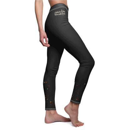 Midnight Breakfast Leggings — Women's Cut & Sew Casual Leggings