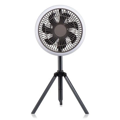 Portable USB Rechargeable Camping Tent Fan & Light