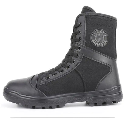 FlexiShock Black Sports Boots