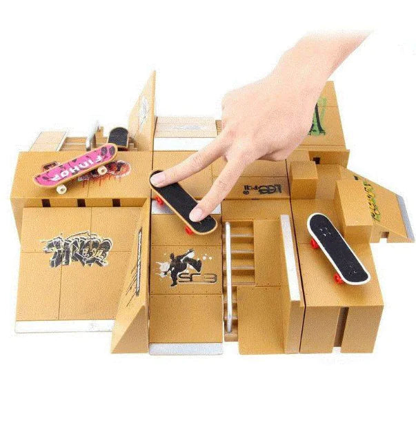 11-Piece Ultimate Fingerboard Skate Set