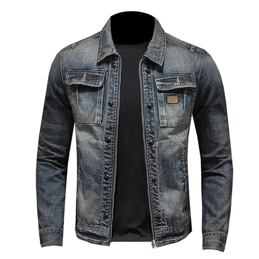 Marvel Venom Vintage Wash Denim Jacket for Men