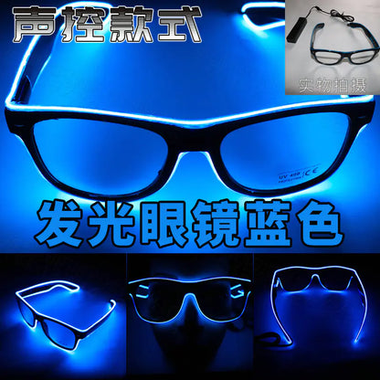 LED Neon Glasses for Music Parties and Events