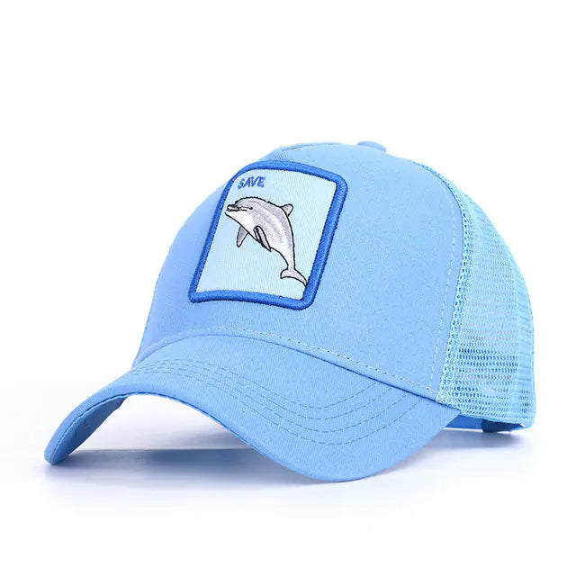 Chic Animal Stitch Baseball Cap