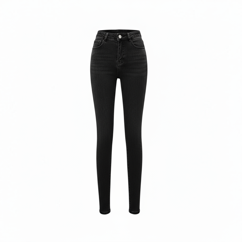 Black Slim Pencil Pants