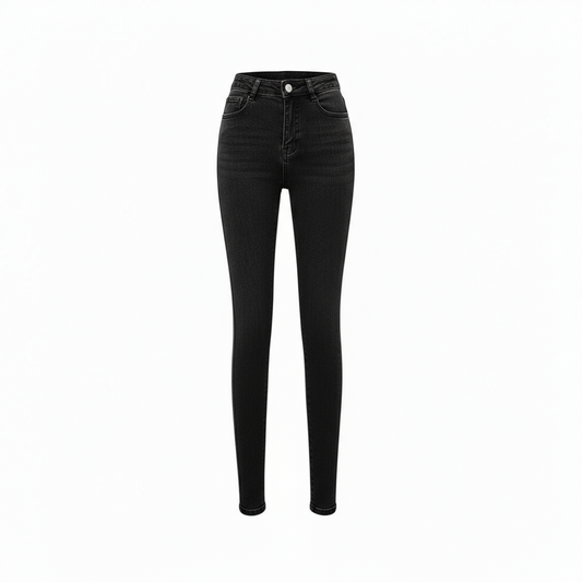 Black Slim Pencil Pants